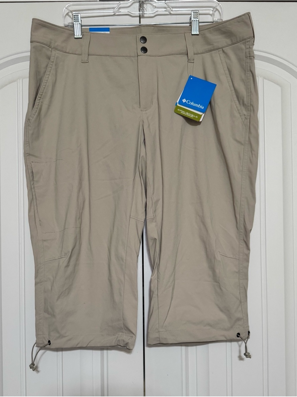 Columbia Women's Khaki Arrowhead Trail II Stretch Knee Pant Size 16/18